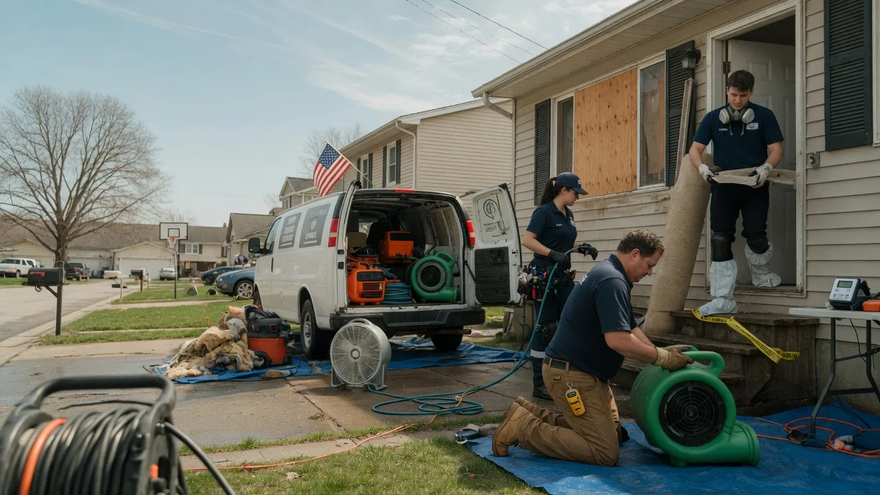Water Damage Restoration in Interior, SD near me